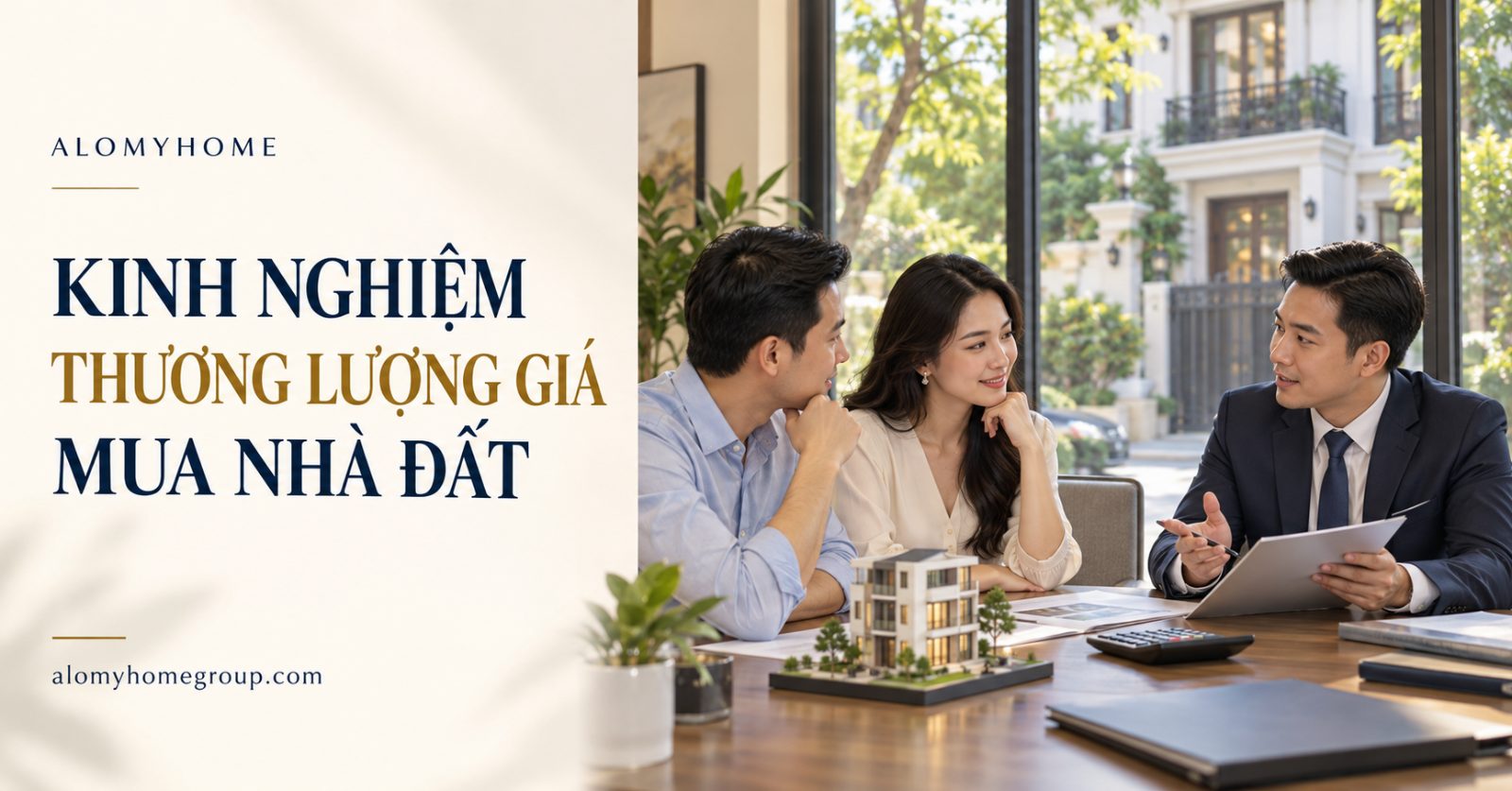 Kinh nghiệm thương lượng giá khi mua nhà đất